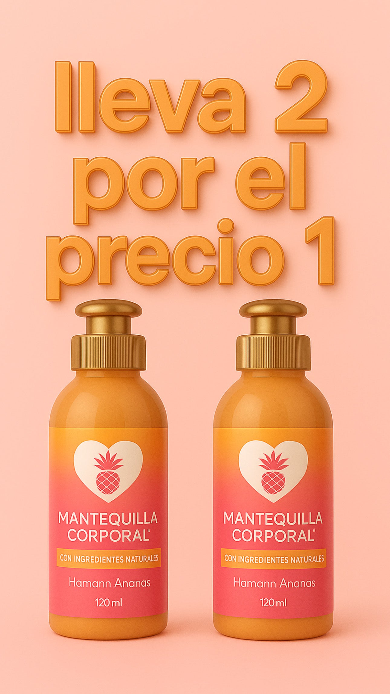 Mantequilla corporal con brillos sutiles dorados
