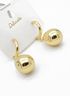 Aretes balin grande