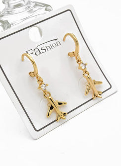 Aretes avion con circon