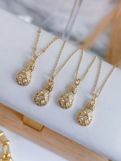 Cadena piña perla