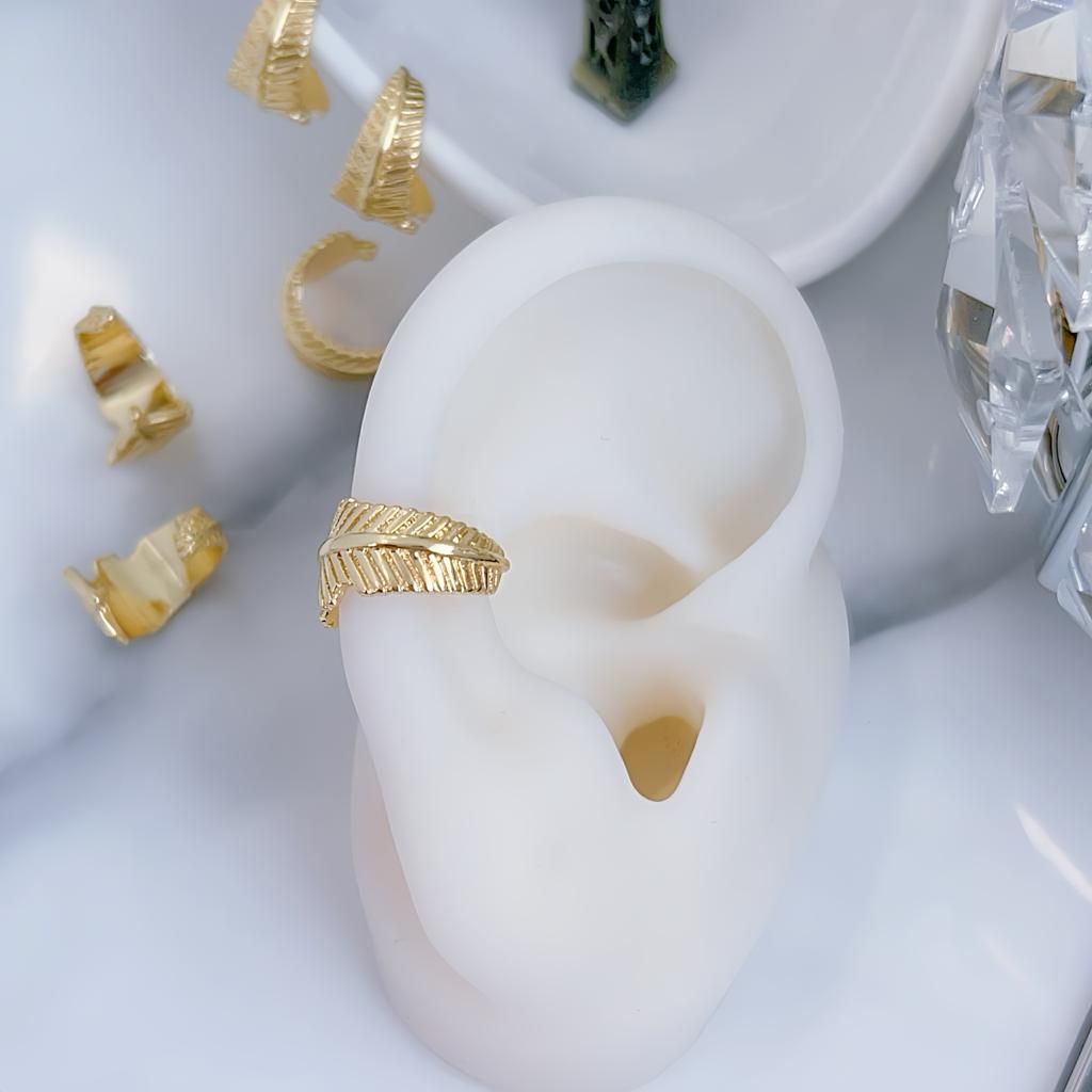 Ear Cuff Hoja