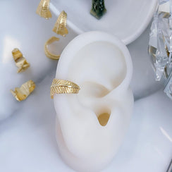 Ear Cuff Hoja